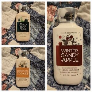 NEW Bath & Body Works Christmas 24 Hour Moisture Body Lotion, 8 oz